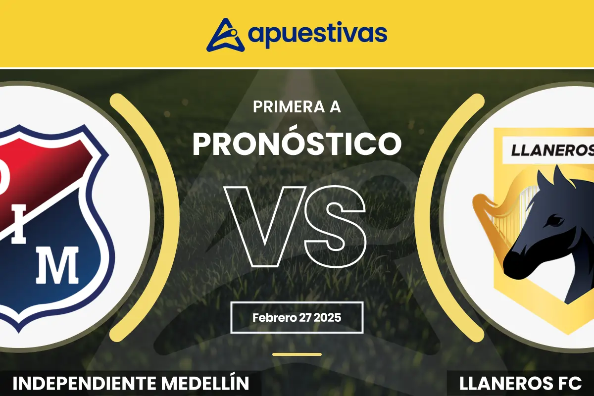 Pronósticos Independiente Medellin vs Llaneros FC: Cuotas