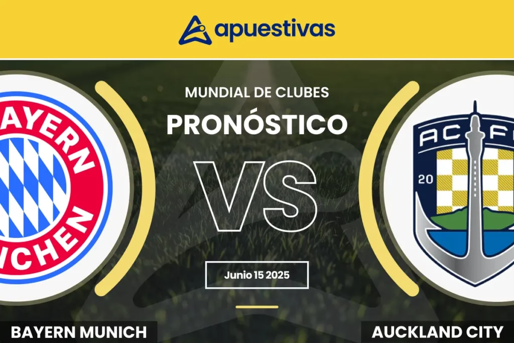 Pronósticos Bayern Múnich vs Auckland City FC