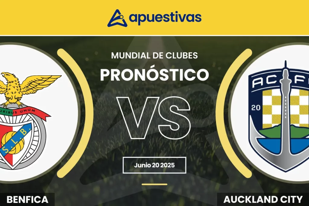 Pronósticos Benfica vs Auckland City FC