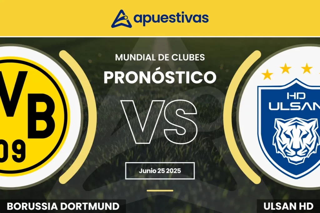 Pronósticos Borussia Dortmund vs Ulsan HD FC