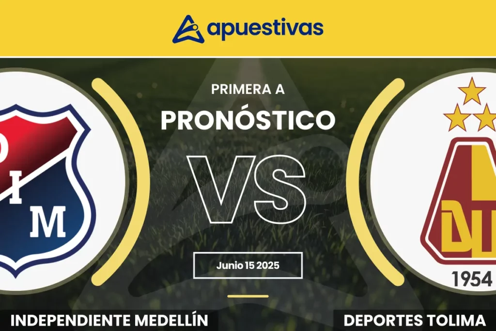 Pronósticos Independiente Medellín vs Tolima