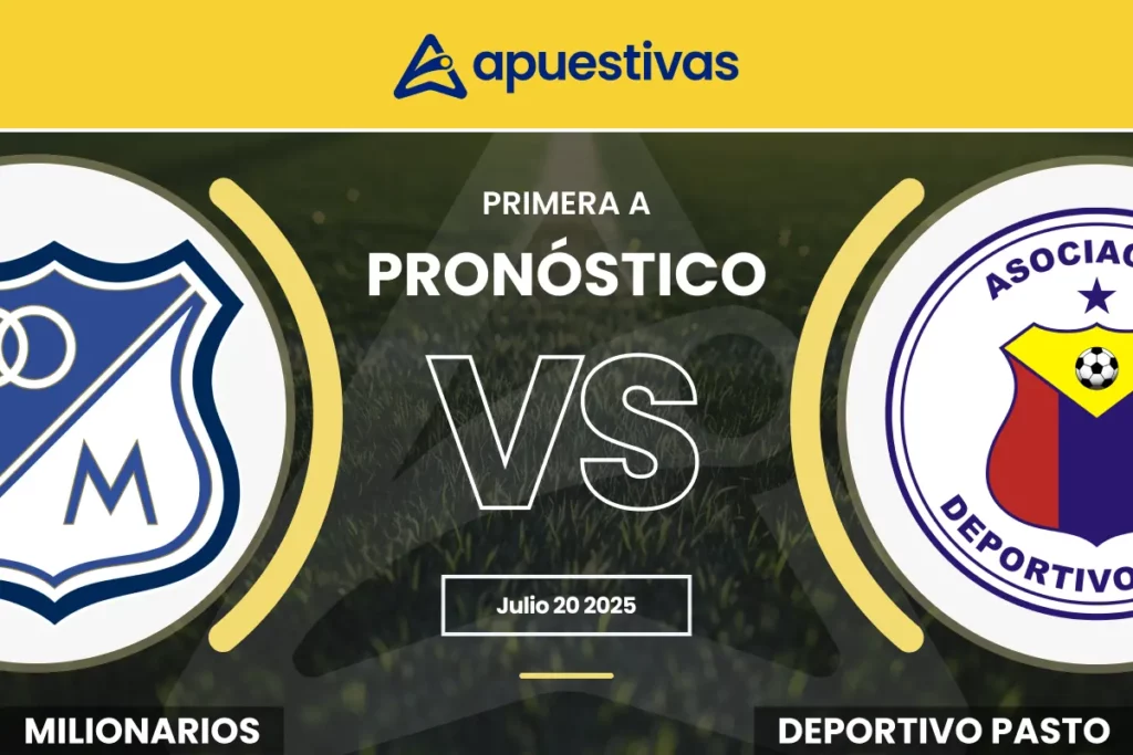 Pronósticos Millonarios vs Deportivo Pasto