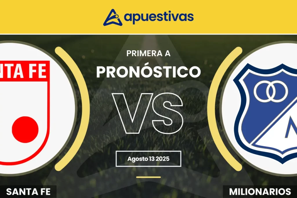 Pronósticos Santa fe vs Millonarios