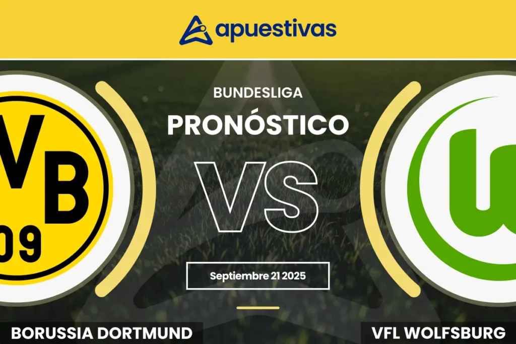 Pronósticos Borussia Dortmund vs Wolfsburgo