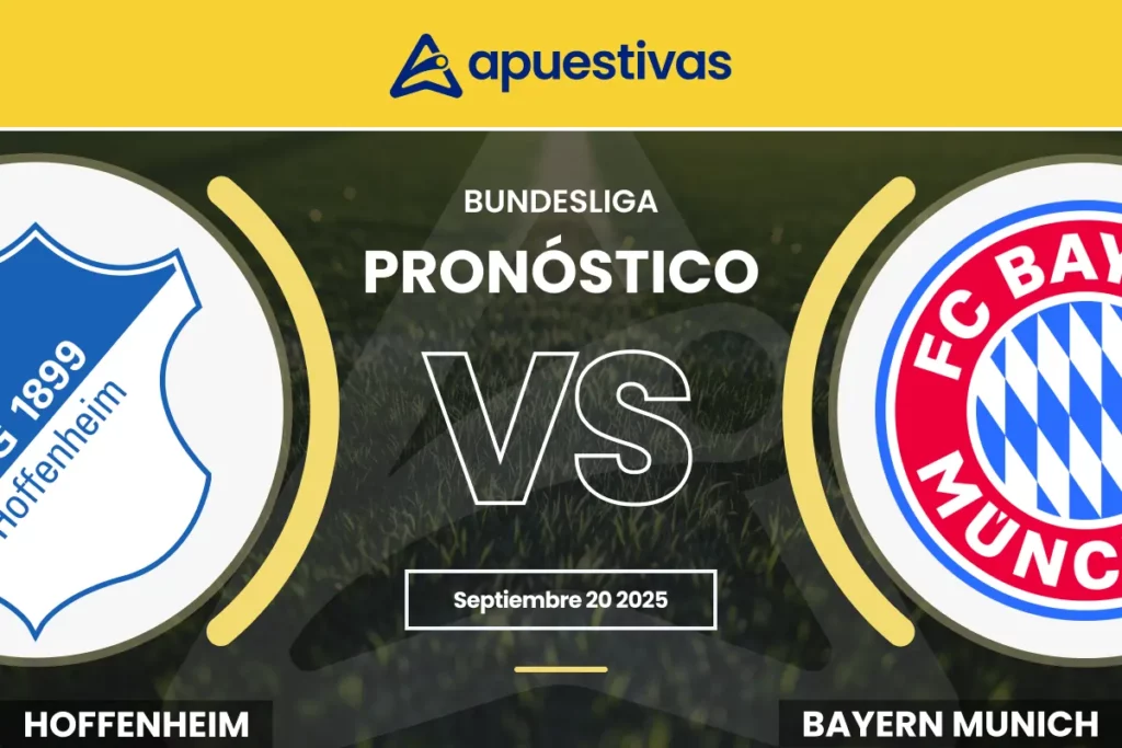 Pronósticos Hoffenheim vs Bayern Múnich