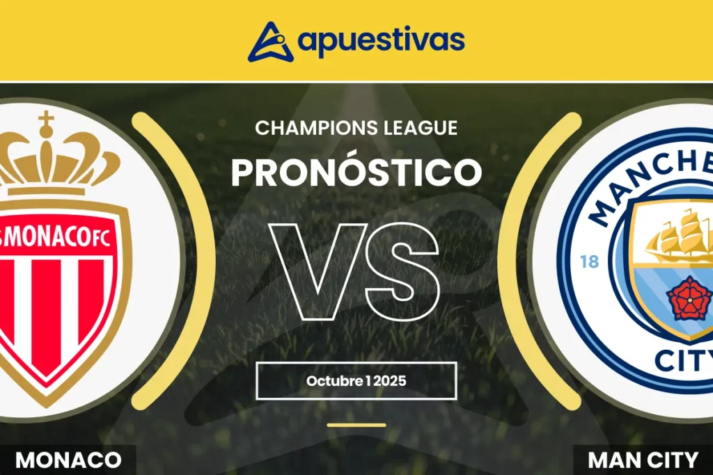 Pronósticos Mónaco vs Manchester City