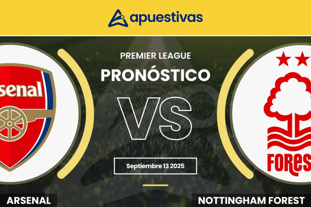Pronósticos Arsenal vs Nottingham Forest