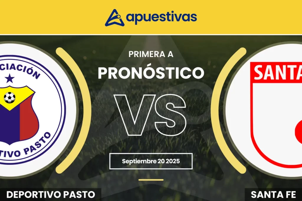 Pronósticos Deportivo Pasto vs Santa Fe