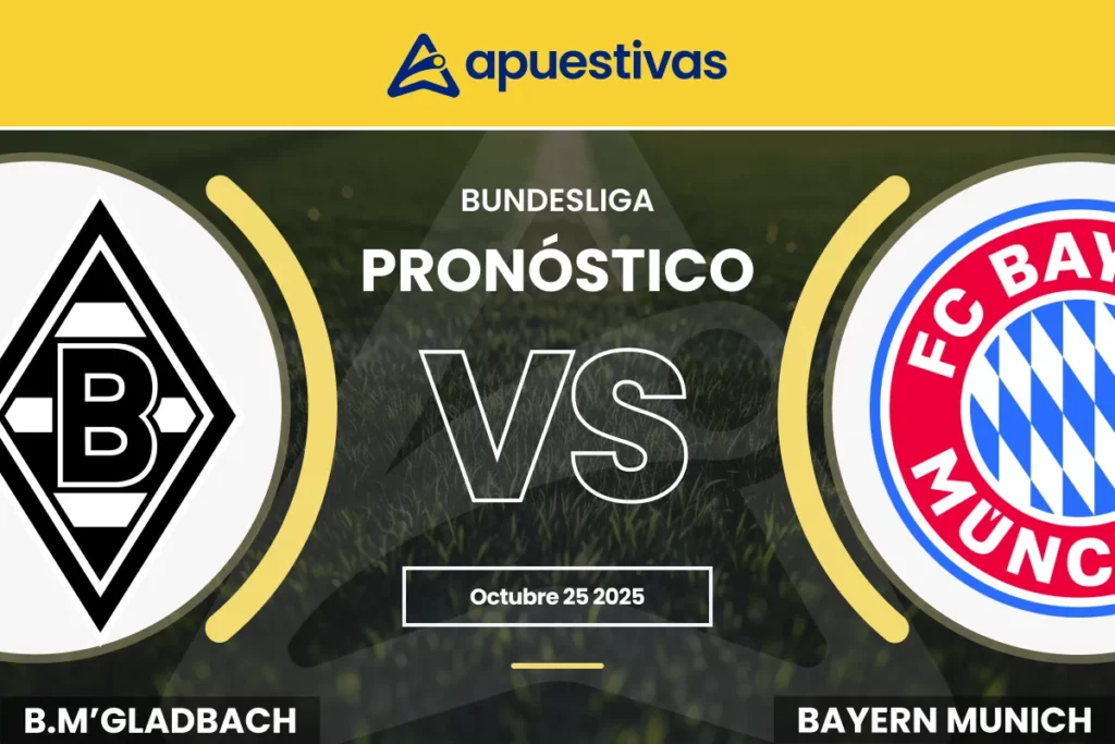 Pronósticos Borussia Mönchengladbach vs Bayern Múnich