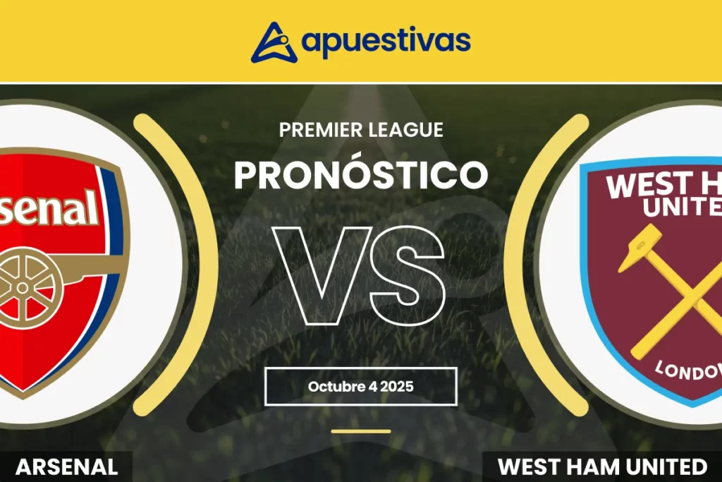 Pronósticos Arsenal vs West Ham
