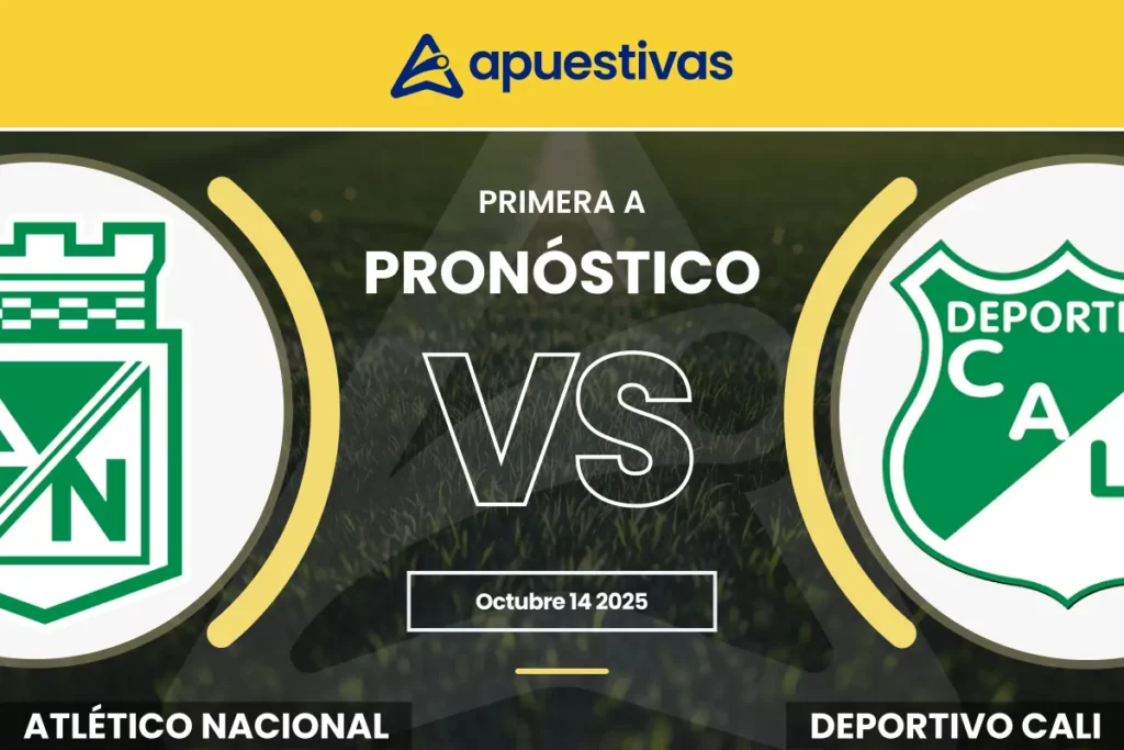 Pronósticos Atlético Nacional vs Deportivo Cali
