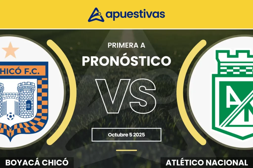 Pronósticos Boyacá Chicó vs Atlético Nacional