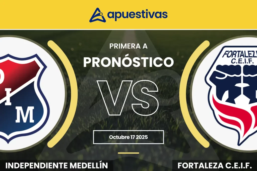 Pronósticos Independiente Medellín vs Fortaleza