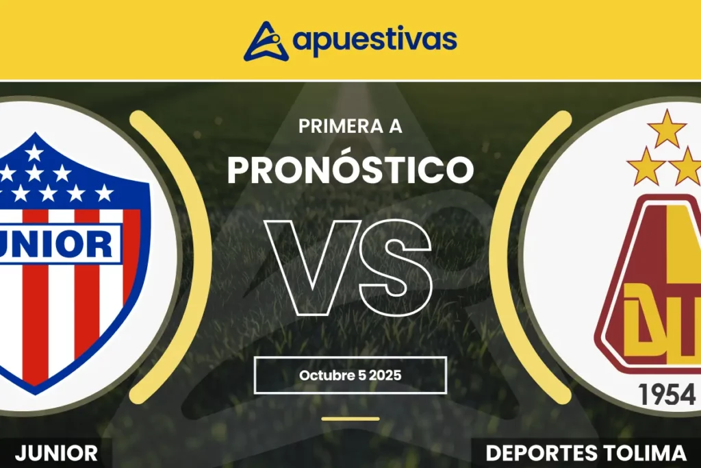 Pronósticos Junior vs Tolima