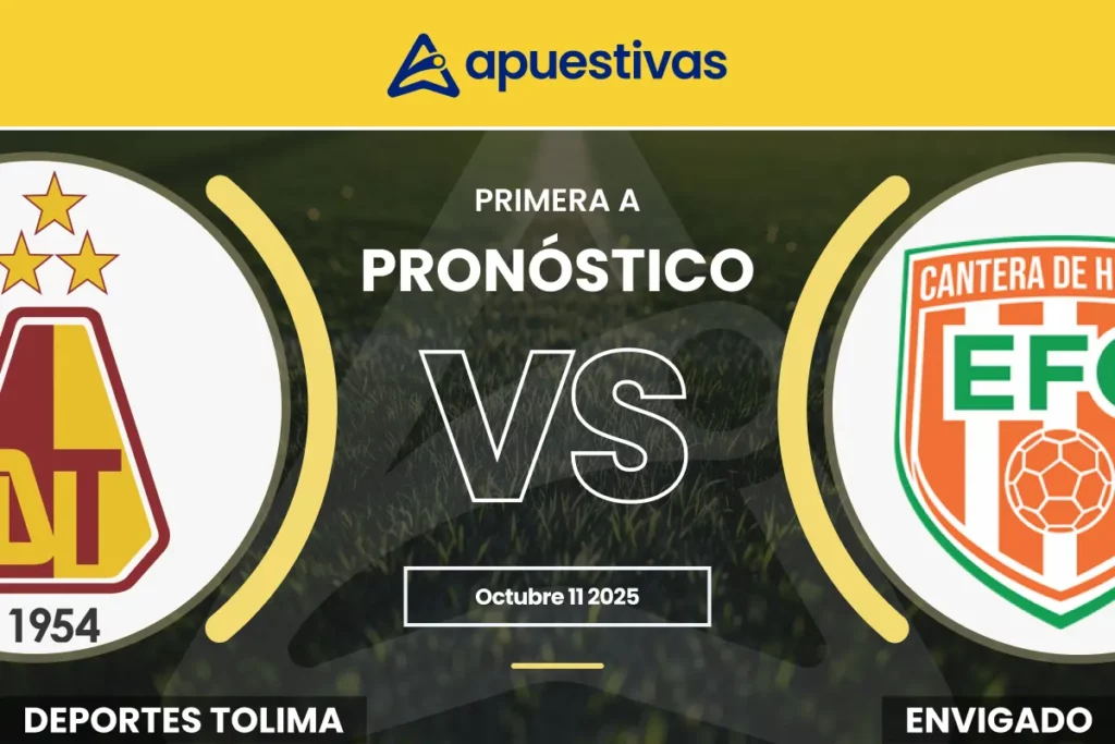 Pronósticos Tolima vs Envigado