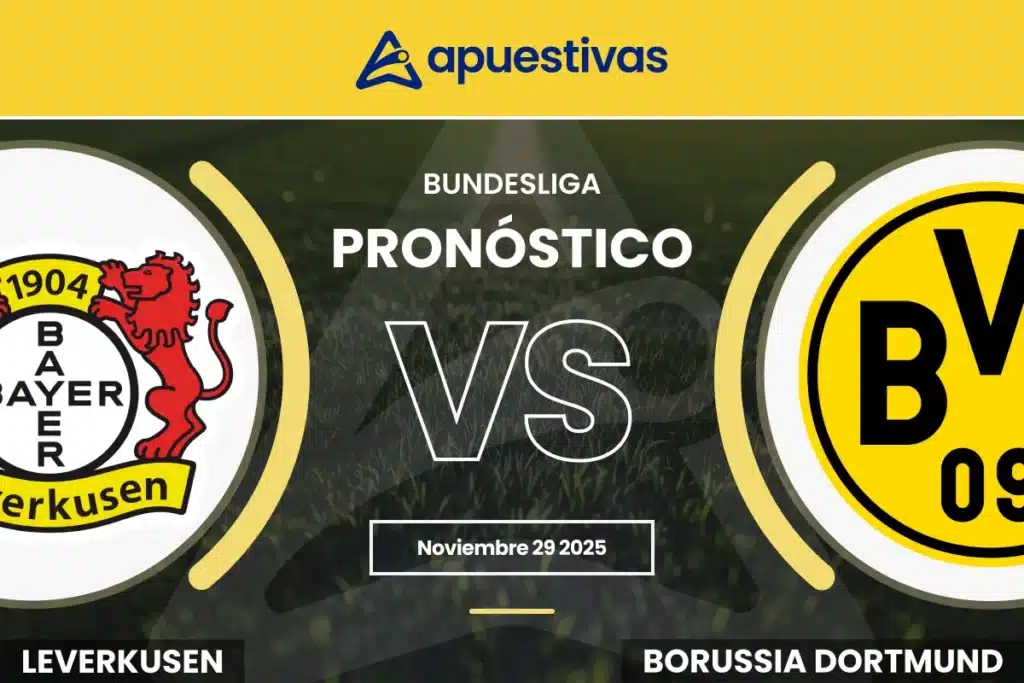 Pronósticos Bayer Leverkusen vs Borussia Dortmund
