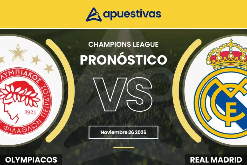 Pronósticos Olympiacos vs Real Madrid