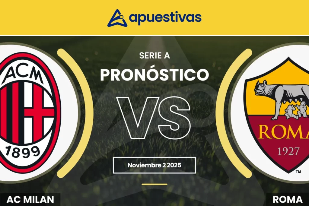 Pronósticos Milan vs Roma