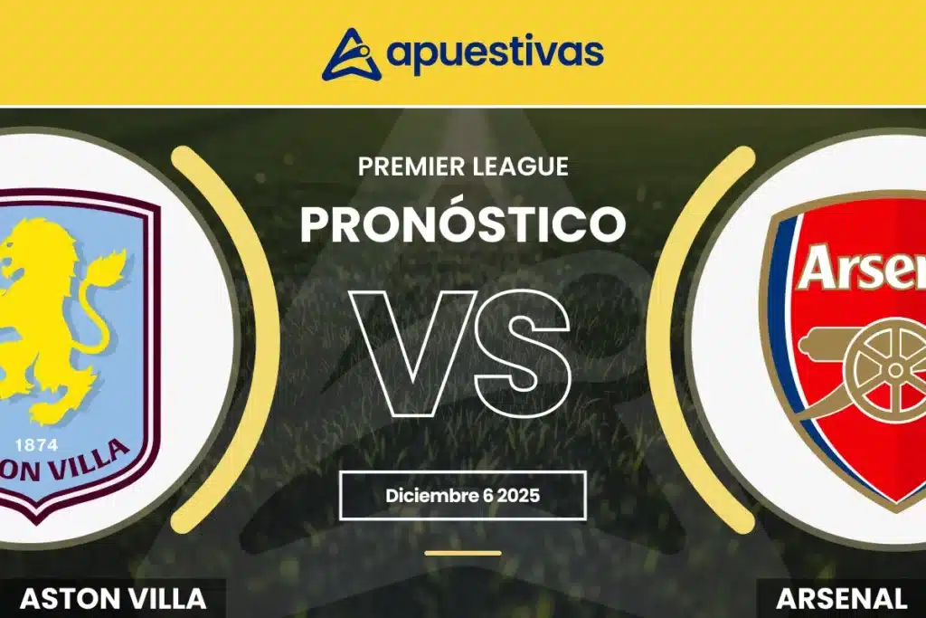 Pronósticos Aston Villa vs Arsenal
