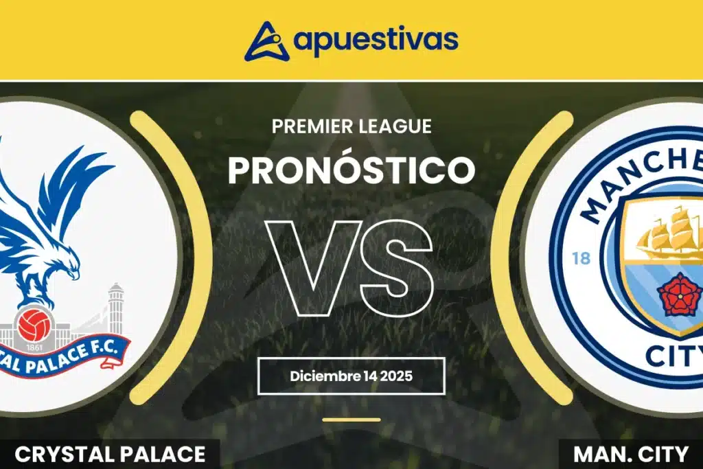 Pronósticos Crystal Palace vs Manchester City