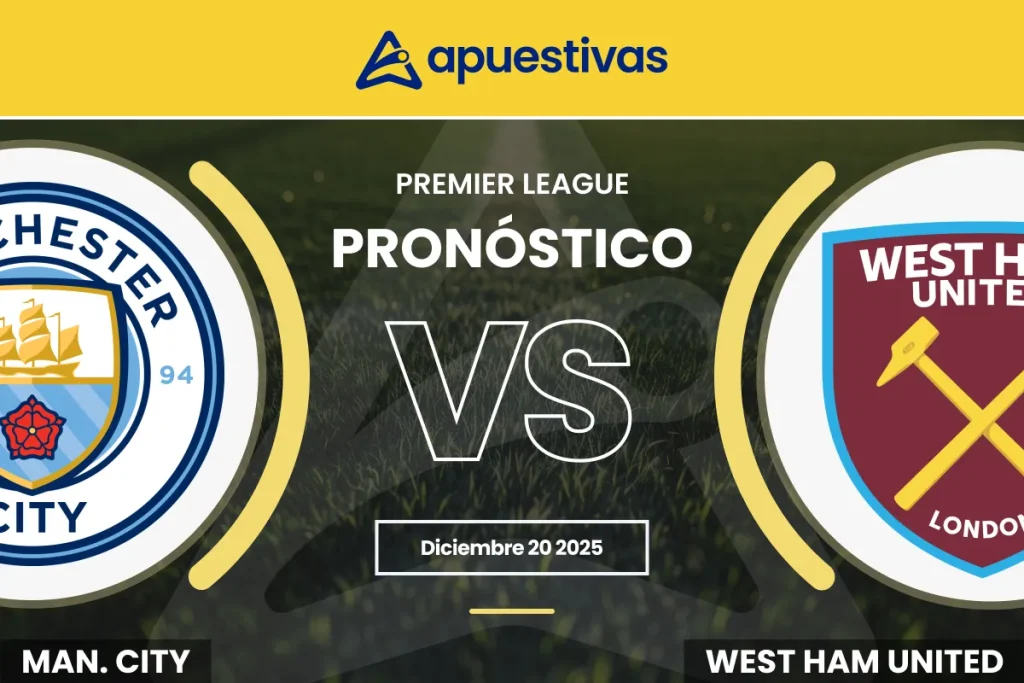 Pronósticos Manchester City vs West Ham