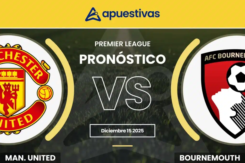 Pronósticos Manchester United vs Bournemouth