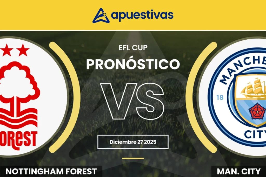 Pronósticos Nottingham Forest vs Manchester City