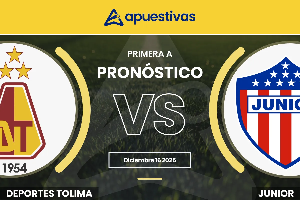 Pronósticos Tolima vs Junior | Primera A