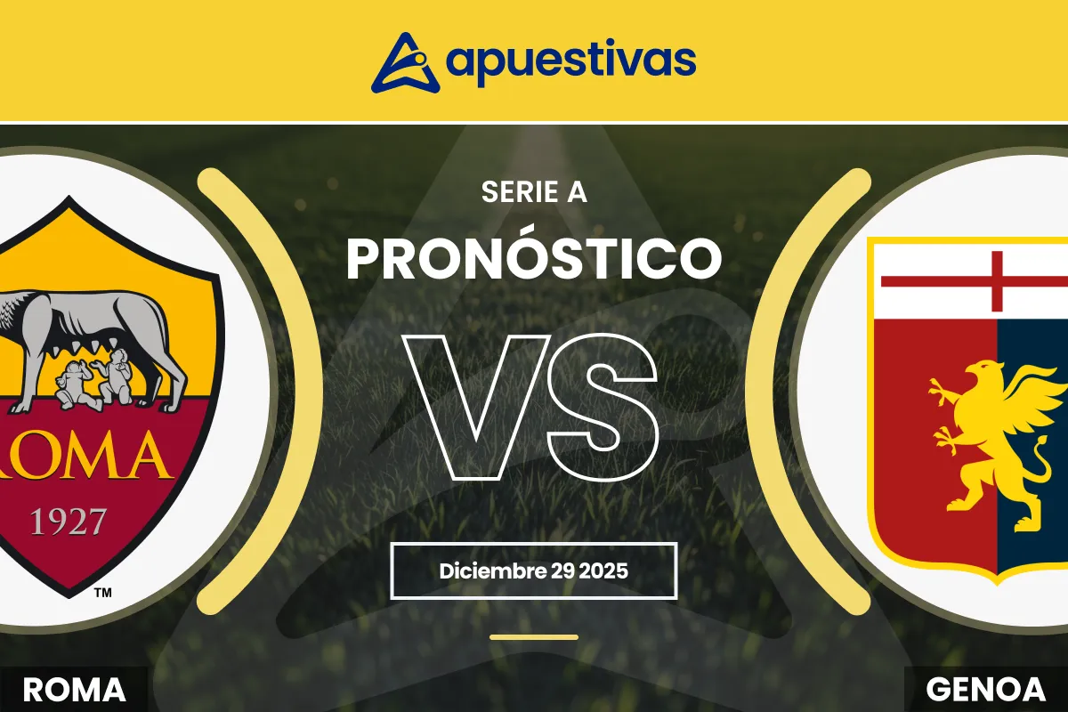 Pronósticos Roma vs Genoa | Serie A