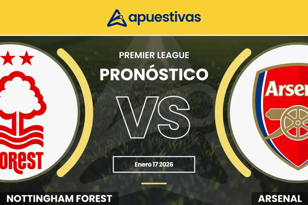 Pronósticos Nottingham Forest vs Arsenal