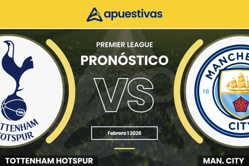 Pronósticos Tottenham vs Manchester City