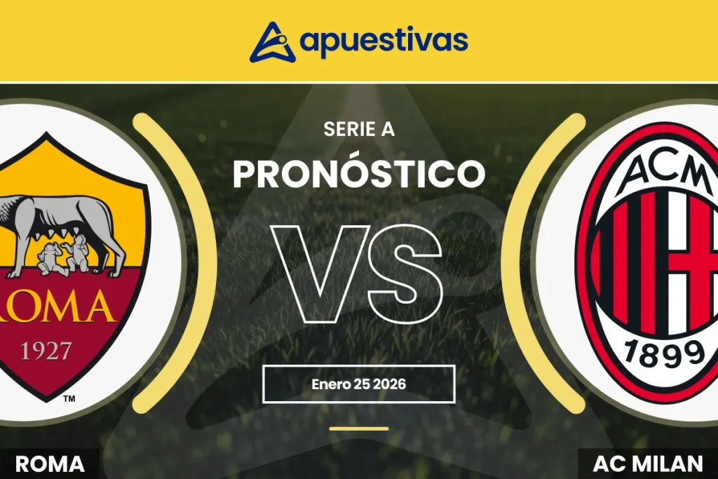 Pronósticos Roma vs Milan