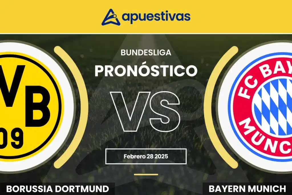 Pronósticos Borussia Dortmund vs Bayern Múnich