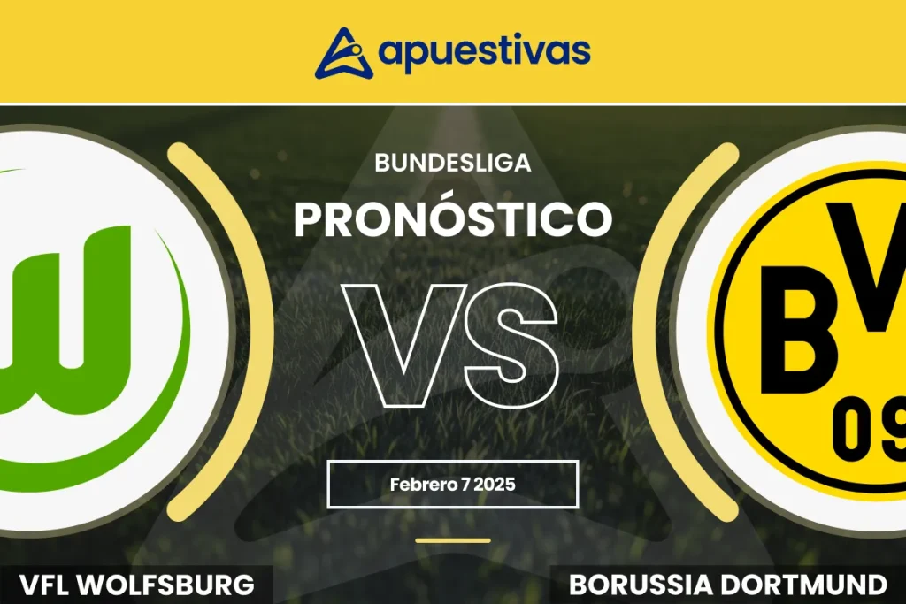 Pronósticos Wolfsburgo vs Borussia Dortmund