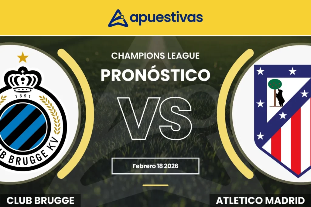 Pronósticos Brujas vs Atlético Madrid