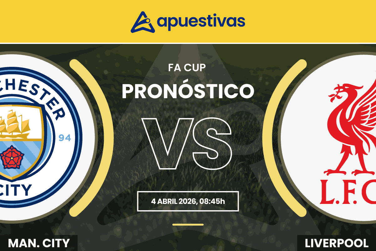 Pronósticos Manchester City vs Liverpool | FA Cup