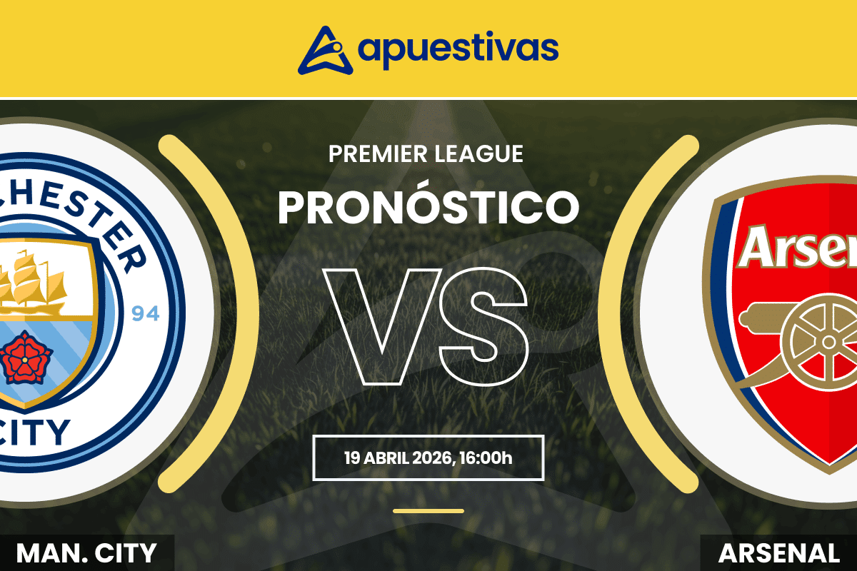 Pronósticos Manchester City vs Arsenal | Premier League