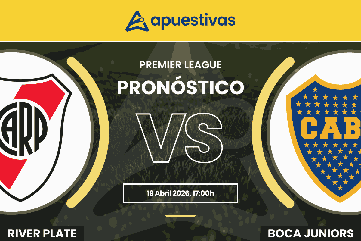 Pronósticos River Plate vs Boca Juniors | Liga Profesional