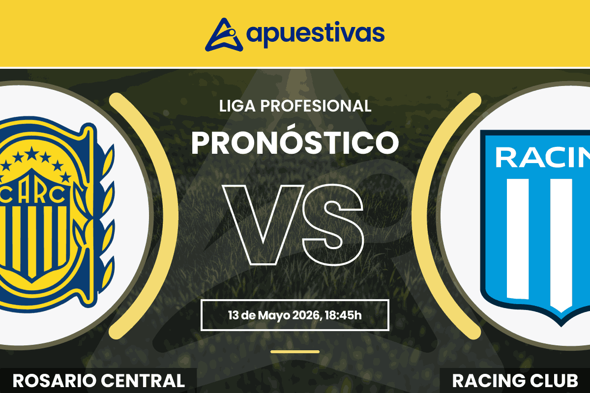 Pronósticos Rosario Central vs Racing | Liga Profesional