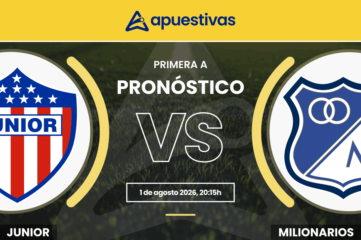 Pronósticos Junior vs. Millonarios | Primera A