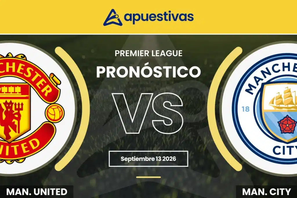 Pronósticos Manchester United vs Manchester City