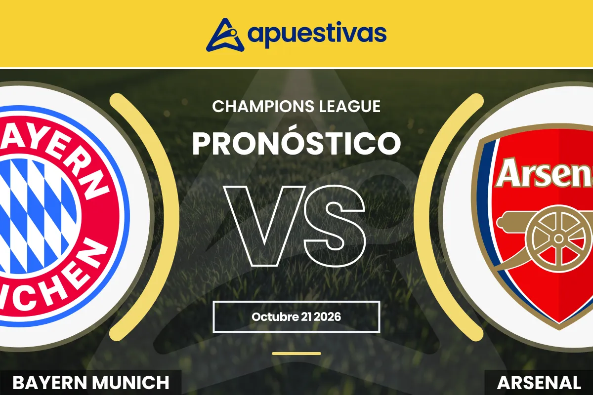 Pronósticos Bayern Múnich vs Arsenal | Champions League