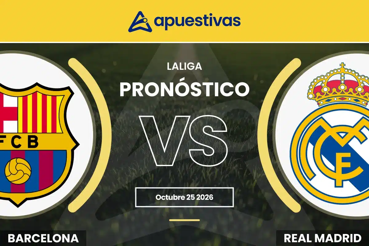 Pronósticos Barcelona vs Real Madrid | LaLiga